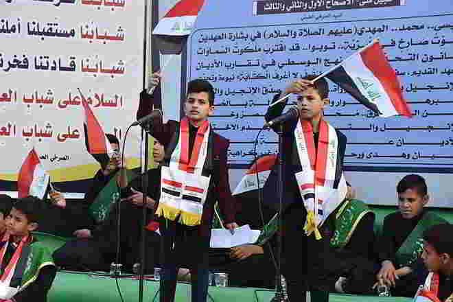 مهرجان_32_تظاهرات - شباب - العراق