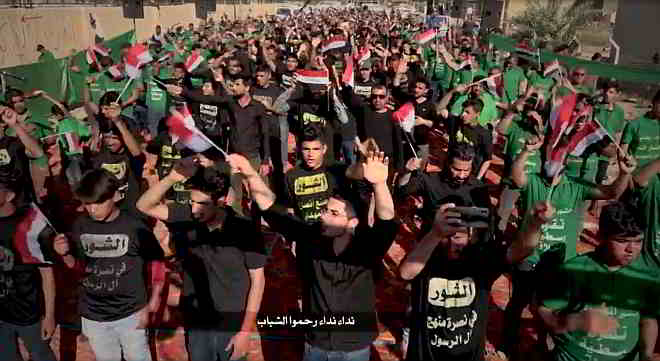 مهرجان_37_ دعم - تظاهرات - شباب - العراق الثائر