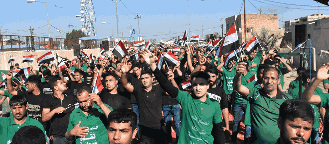 مهرجان_37_ لدعم - تظاهرات - شباب - العراق الثائر
